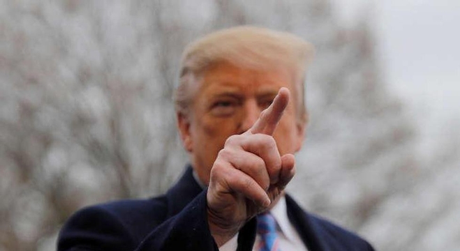 الرئيس الأمريكي، دونالد ترامب